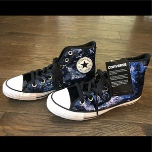 Sequin Converse sneakers